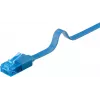 Flat Patch Cable Goobay CAT 6A U/UTP Blue 1m