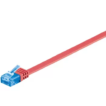 Networking Cable Goobay CAT6a U/UTP 2m Red