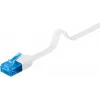 Flat Patch Cable Goobay CAT 6A U/UTP White 2m