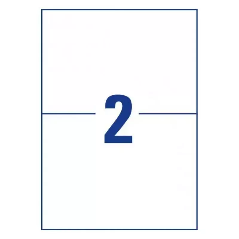 Label sheets Avery Zweckform model 6176 — 210 × 148 mm printable sheets, pack format