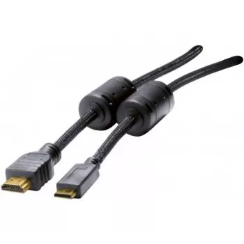 Hypertec 128269-HY HDMI cable 1.5 m HDMI Type A (Standard) HDMI Type C (Mini) Black