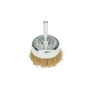 Wire Cup Brush Crimped Brass-Coated Bosch 2608622008 Diameter 5 cm
