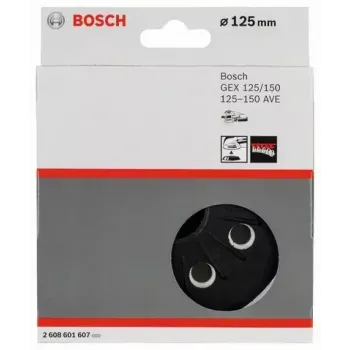 Sanding pad Bosch 2 608 601 607 125 mm x 125 mm 1 pc