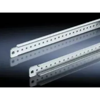 Mounting bar Rittal 4598.000, steel, silver, depth 690 mm, pack of 20