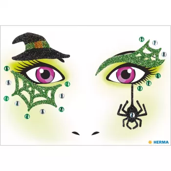 Face Art Stickers HERMA Witch