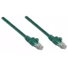 Intellinet Network Patch Cable, Cat6A, 20m, Green, Copper, S/FTP, LSOH / LSZH, PVC, RJ45, Gold Plated Contacts, Snagless, Booted, Lifetime Warranty
