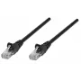 Intellinet Network Patch Cable, Cat6, 7.5m, Black, Copper, U/UTP, PVC, RJ45, Gold Plated Contacts, Snagless, Booted, Lifetime Warranty