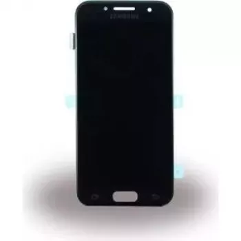 Display assembly for Samsung Galaxy A3 2017 OEM GH97-19732A — black replacement screen