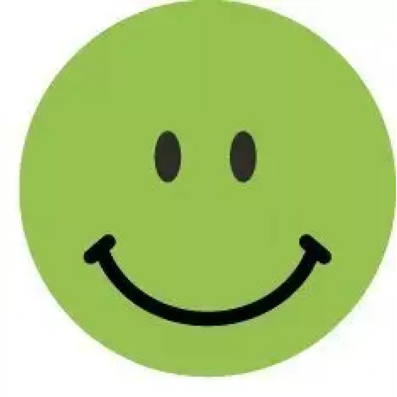 Self-adhesive circle labels Avery Zweckform 3858, green, permanent adhesive, 1.9 cm Ø, 250 pcs