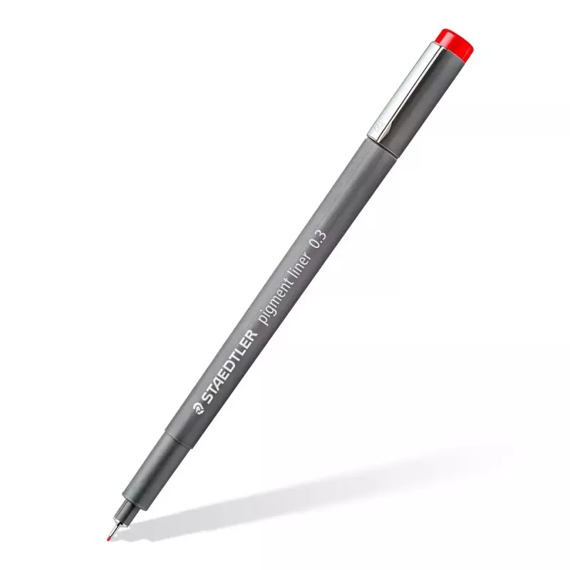 Fineliner Staedtler Pigment Liner 30803-SSB6 Blue Brown Green Orange Red Violet
