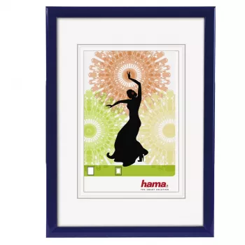 Hama Madrid Single Picture Frame, Blue, 15 x 20 cm (00066691)