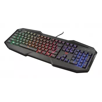 Gaming Keyboard Trust GXT 830-RW Avonn USB German Black RGB LED
