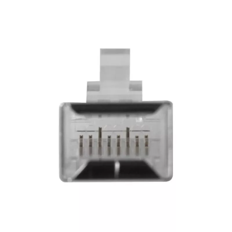 ACT RJ45 (8P/8C) CAT6 shielded modulaire connector for round cable with solid or stranded conductors