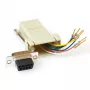 ACT Mountable Heavy Duty Adapter RJ-45 Female to 09 pole D-Sub Male