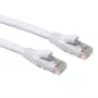 ACT White 1.50 meter U/UTP CAT6A patch cable snagless with RJ45 connectors