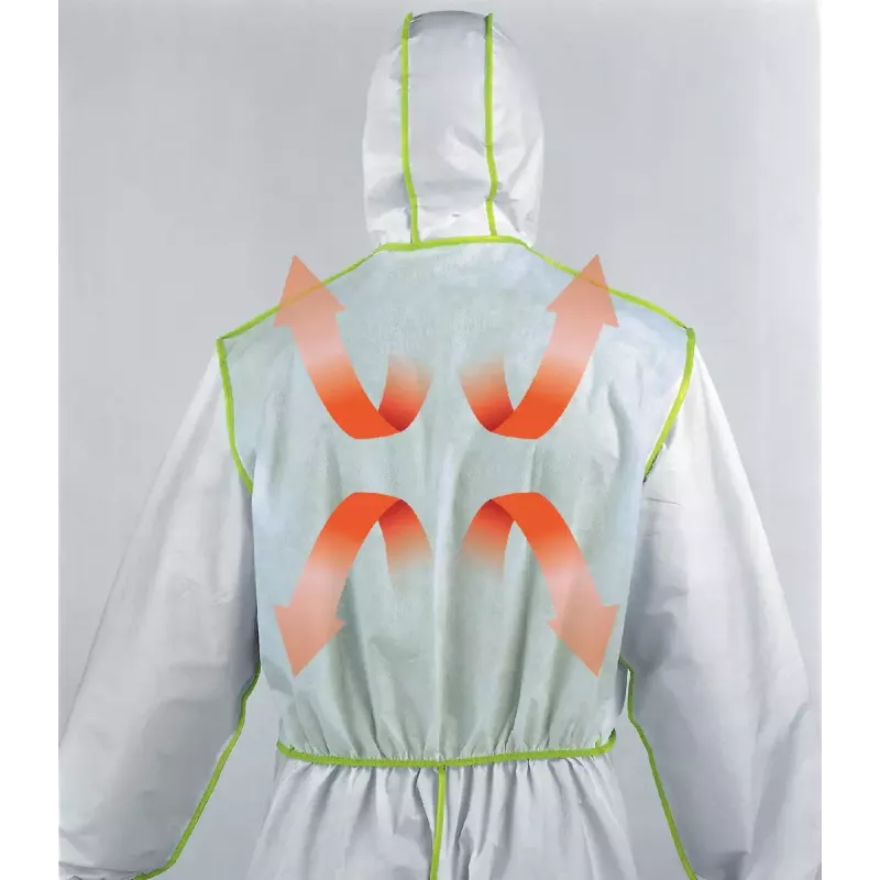 Protective Coverall Uvex 9871014 White 3XL