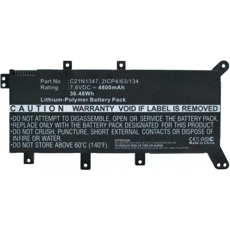 CoreParts Laptop Battery for ASUS, Battery, ASUS, A555, A555L, DX992, F51, F530, F554, F555, F555L, F555LA-AH51, F555LD