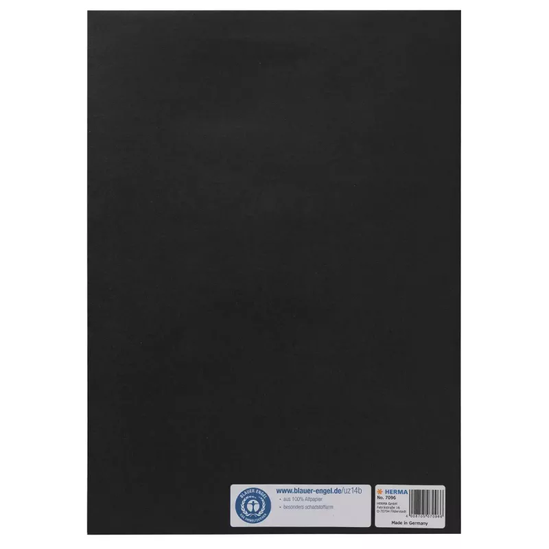 Magazine/book cover HERMA 7096 Black