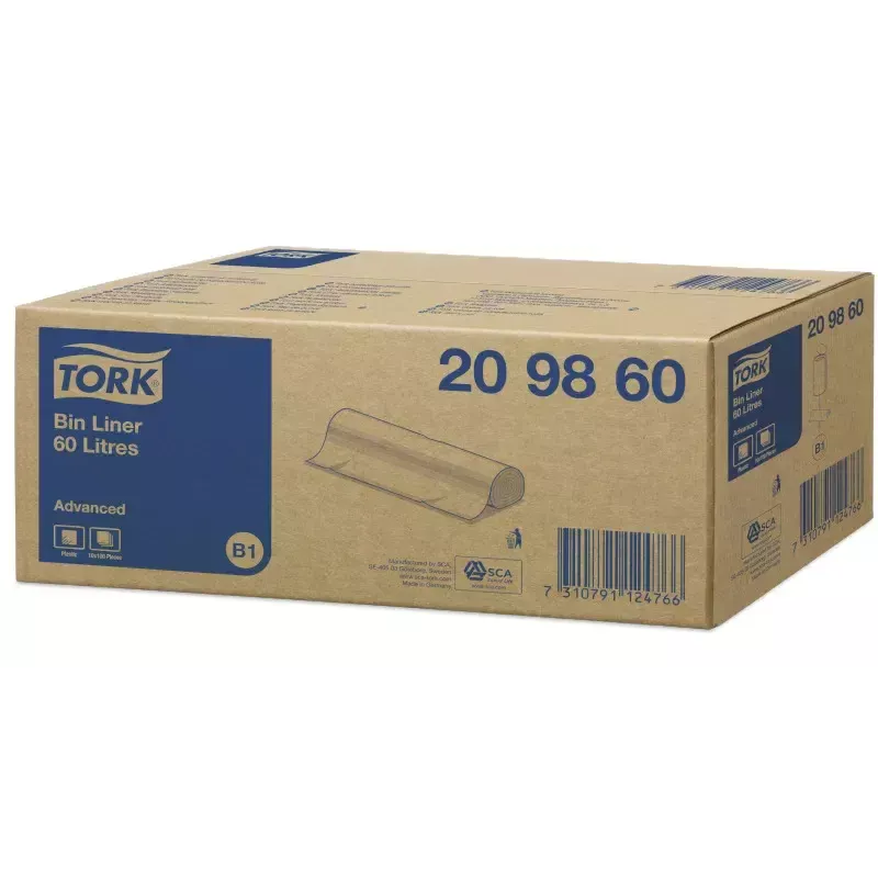 Trash Bag Tork 209860 60 L Green