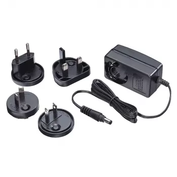 Lindy 5VDC 2.6A Multi-country Power Supply, 5.5/2.1mm, Indoor, AC, Black
