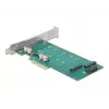 Expansion Card DeLOCK PCI Express x4 to M.2 Key B + M - Low Profile