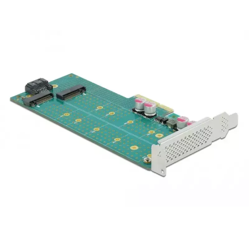 Expansion Card DeLOCK PCI Express x4 to M.2 Key B + M - Low Profile