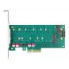 Expansion Card DeLOCK PCI Express x4 to M.2 Key B + M - Low Profile