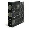 Ring Binder HERMA 7016 A4 Black Grey D-ring Storage
