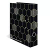 Ring Binder HERMA 7016 A4 Black Grey D-ring Storage