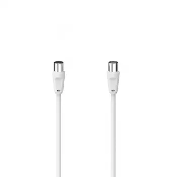 Hama 00305052 coaxial cable 5 m White