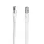 Hama 00305110 coaxial cable F-type White