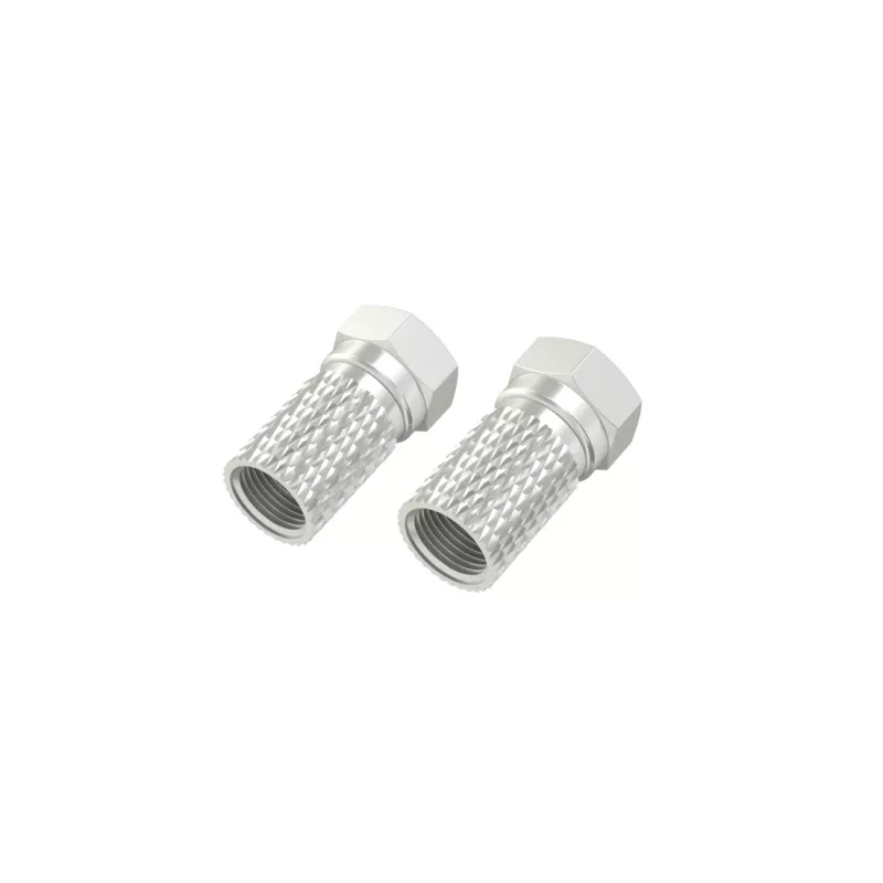 Hama 00305112 coaxial connector F-type 2 pc(s)