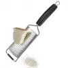 Flat grater Westmark Technicus-Square, stainless steel blade, black TPE handle, 65×28×325 mm