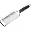 Flat grater Westmark Technicus-Square, stainless steel blade, black TPE handle, 65×28×325 mm