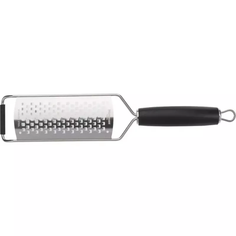 Flat grater Westmark Technicus-Square, stainless steel blade, black TPE handle, 65×28×325 mm
