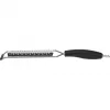 Flat grater Westmark Technicus-Square, stainless steel blade, black TPE handle, 65×28×325 mm