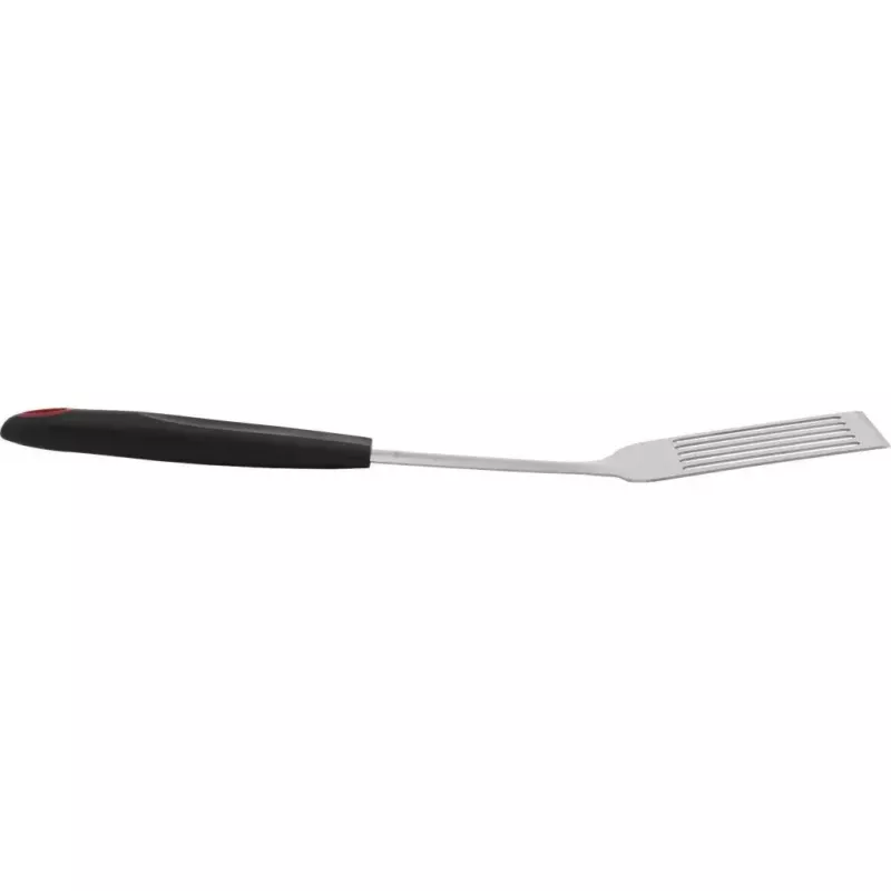 Cooking spatula Westmark 15092280 — plastic/TPE head, stainless steel handle, 430×88×25 mm, black/red