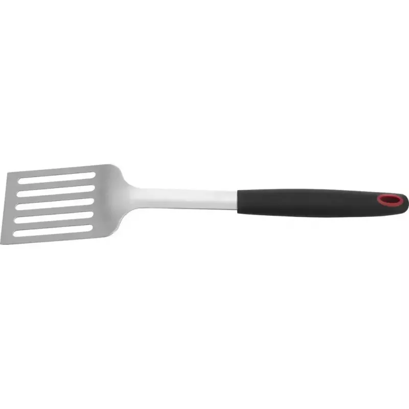 Cooking spatula Westmark 15092280 — plastic/TPE head, stainless steel handle, 430×88×25 mm, black/red