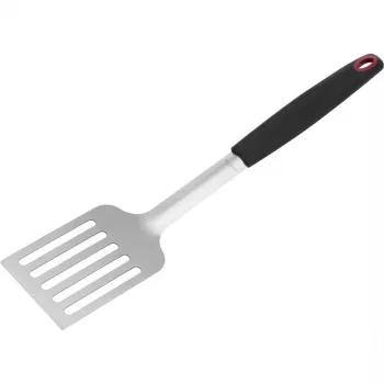 Cooking spatula Westmark 15092280 — plastic/TPE head, stainless steel handle, 430×88×25 mm, black/red