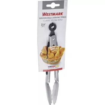 Kitchen tongs Westmark Classic Spezial Mini 200 mm — stainless steel, TPE handles