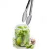 Kitchen tongs Westmark Classic Spezial Mini 200 mm — stainless steel, TPE handles