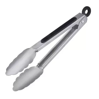 Kitchen tongs Westmark Classic Spezial Mini 200 mm — stainless steel, TPE handles