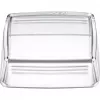 Butter dish Westmark 20852260, rectangular glass, 143×118×55 mm, transparent