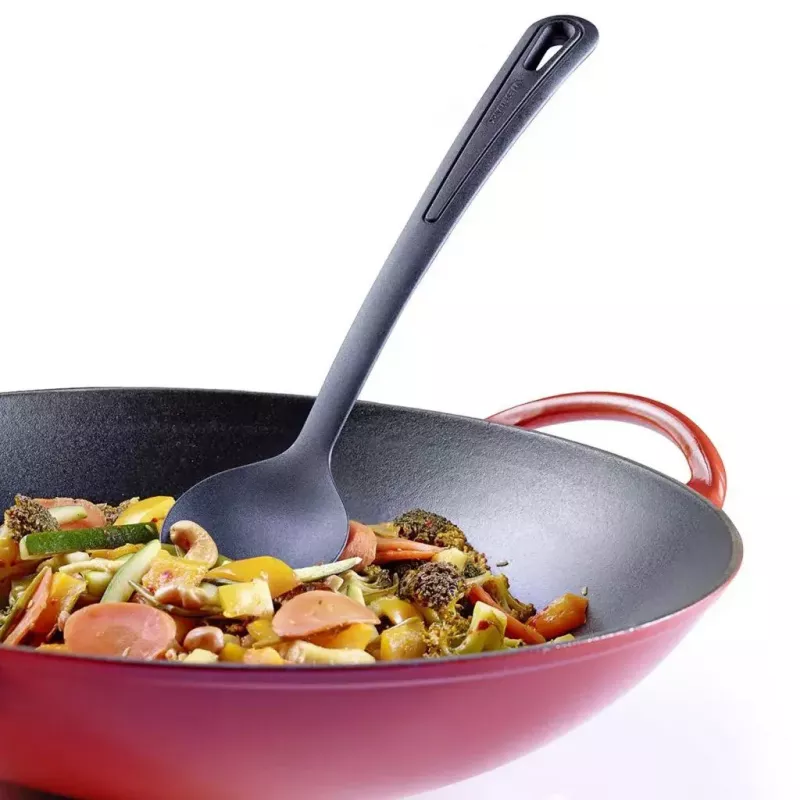 Wok spoon Westmark Gentle Plus, polyamide, length 315 mm, width 72 mm, black