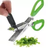Kitchen scissors Westmark Kräuter‑Fee 200 mm — stainless steel blades, green handle, for herbs