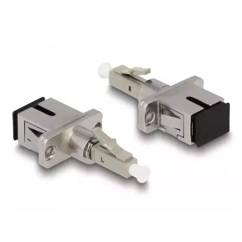 DeLOCK Optical Fiber Hybrid Coupler LC Simplex male to SC Simplex female beige