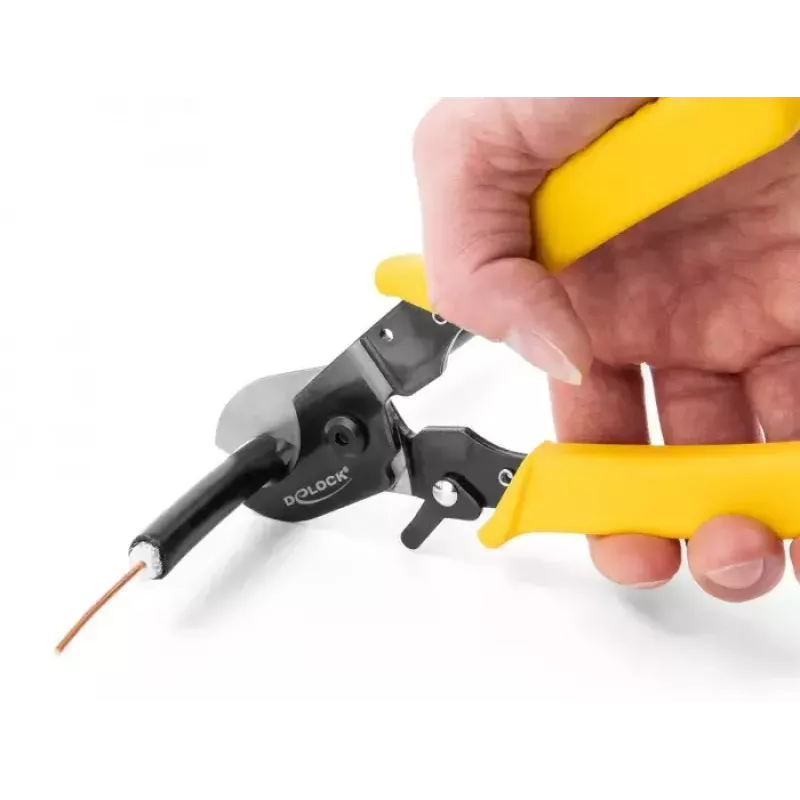 Diagonal Pliers DeLOCK 90575 Round Cable Scissors Steel 10.5 mm