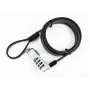 eSTUFF GLB220302 cable lock Black 1.8 m