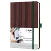 Writing notebook Sigel CO673 A5 194 sheets Brown