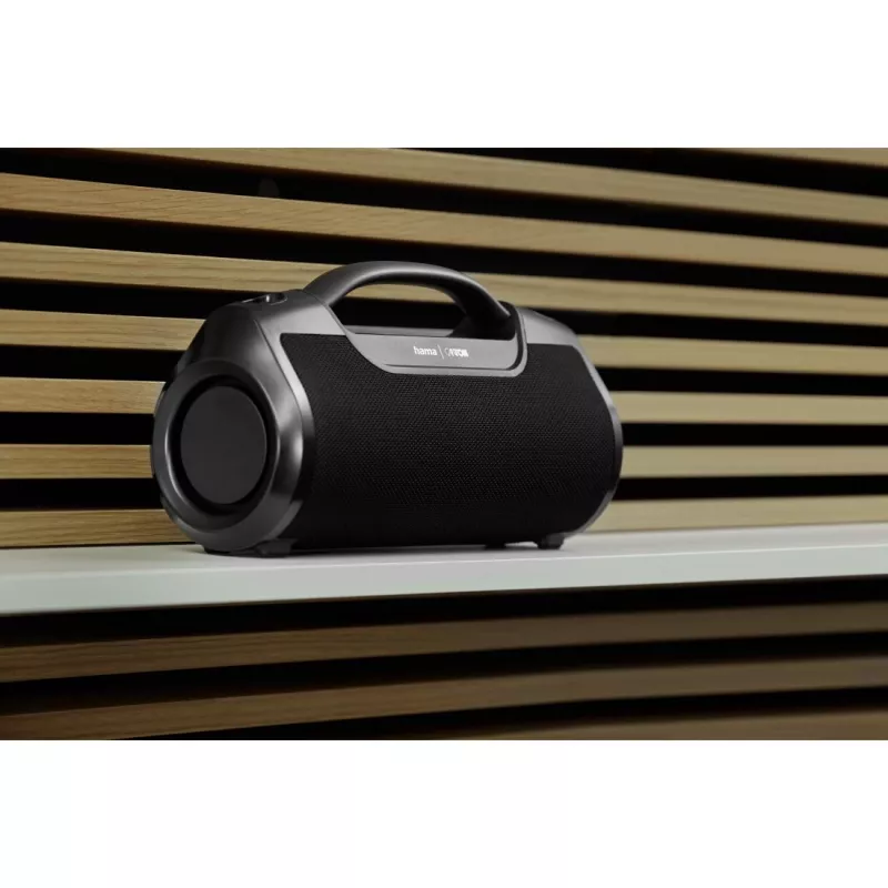 Hama Mate Pro Stereo portable speaker Black 60 W